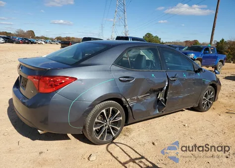 2017 Toyota Corolla L z USA, uszkodzony, nr VIN 2T1BURHE1HC847841